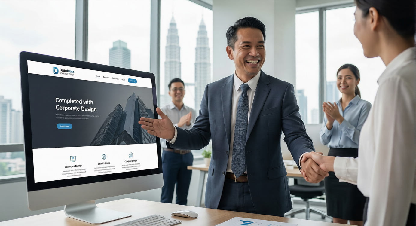 corporate website design malaysia