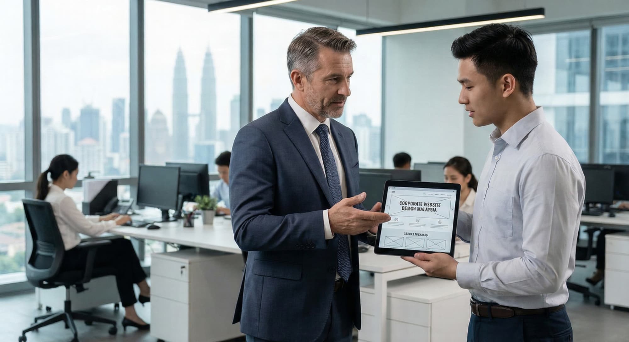 corporate website design malaysia