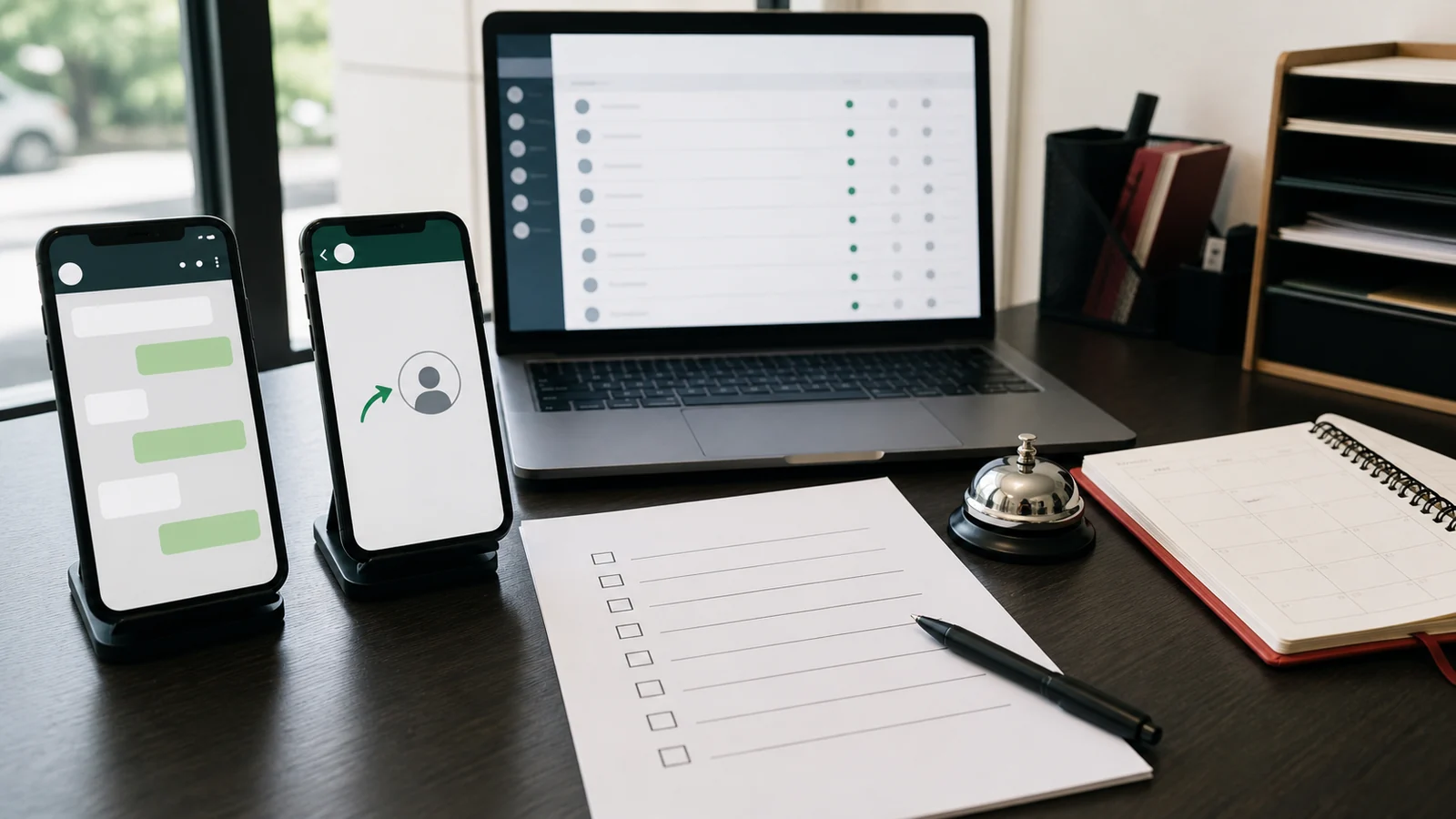 Testing a WhatsApp chatbot and human handoff workflow in a Malaysian business office