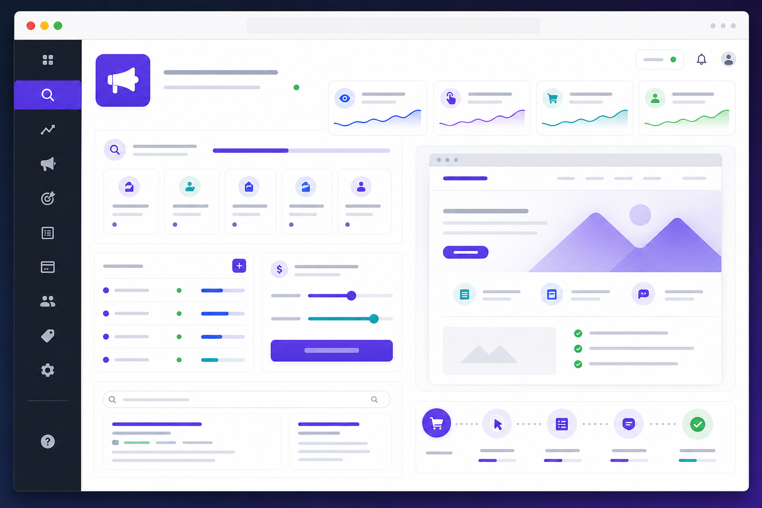 Google Ads campaign management dashboard visual for Kuala Lumpur businesses