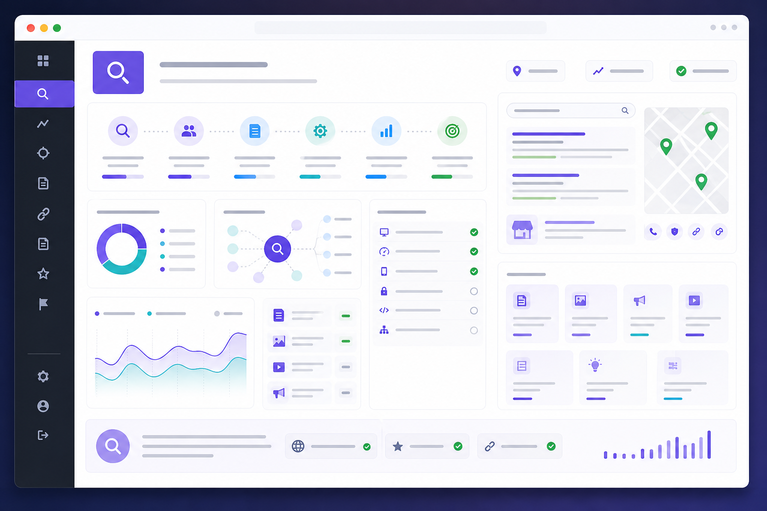 SEO services analytics and search growth visual for Kuala Lumpur businesses