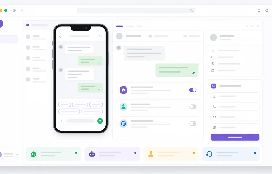 AI chatbot Malaysia website and WhatsApp enquiry handoff dashboard