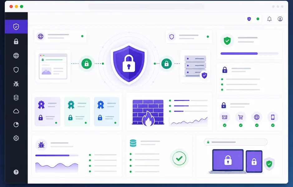 SSL certificate Malaysia HTTPS and website security status dashboard